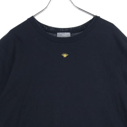 DIOR 18AW BEE Embroidered Short-sleeved T-shirt Black 733j603o0446