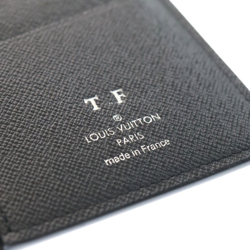 Louis Vuitton Taurillon Portefeuille Blazer Long Wallet RFID Black M58802