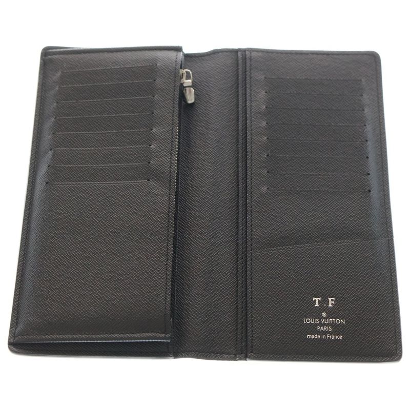 Louis Vuitton Taurillon Portefeuille Blazer Long Wallet RFID Black M58802