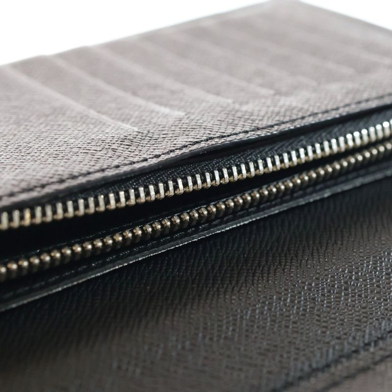 Louis Vuitton Taurillon Portefeuille Blazer Long Wallet RFID Black M58802