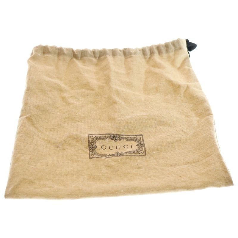 Gucci GG Interlocking Leather Belt Black 370543