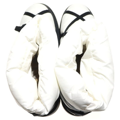 Chanel Shearling Nylon COCO Mark Boa Snow G35342 Shearling Nylon Coco Mark Snow