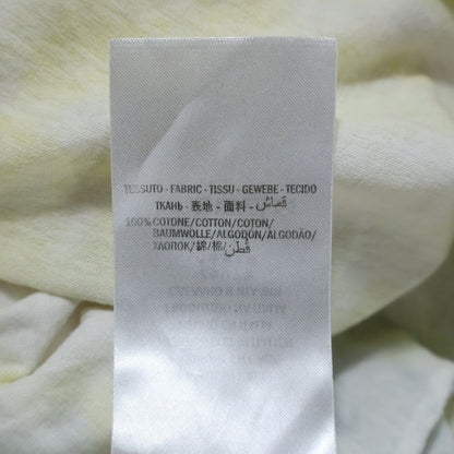 Gucci Tie Dye Front Logo T-shirt Cut And Sewn White