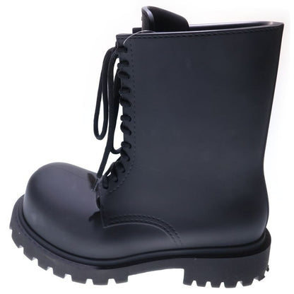 Balenciaga 23AW Steroid Boots Steroid Lace-up Long Boots Black 717807