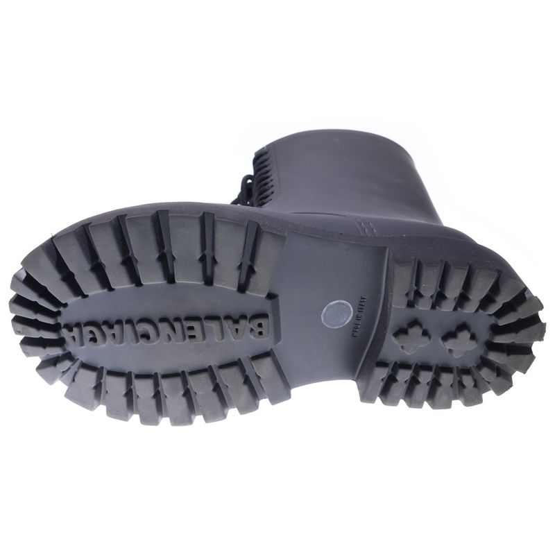 Balenciaga 23AW Steroid Boots Steroid Lace-up Long Boots Black 717807