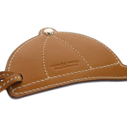 Hermes Paddock Bombay Bag Charm Brown×yellow×pink Leather