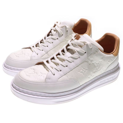 Louis Vuitton Beverly Hills Line Low Cut Leather Sneakers 1a8v3m White