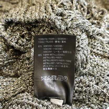 Balenciaga LAME Destroyed Turtleneck KNIT Lame Destroyed Turtleneck Knit