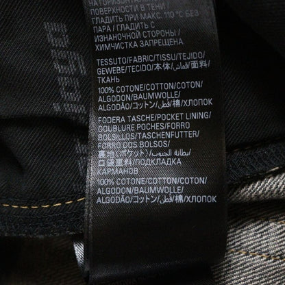 Balenciaga 25SS Charm Baggy Denim Pants Black 831693 Tsw67