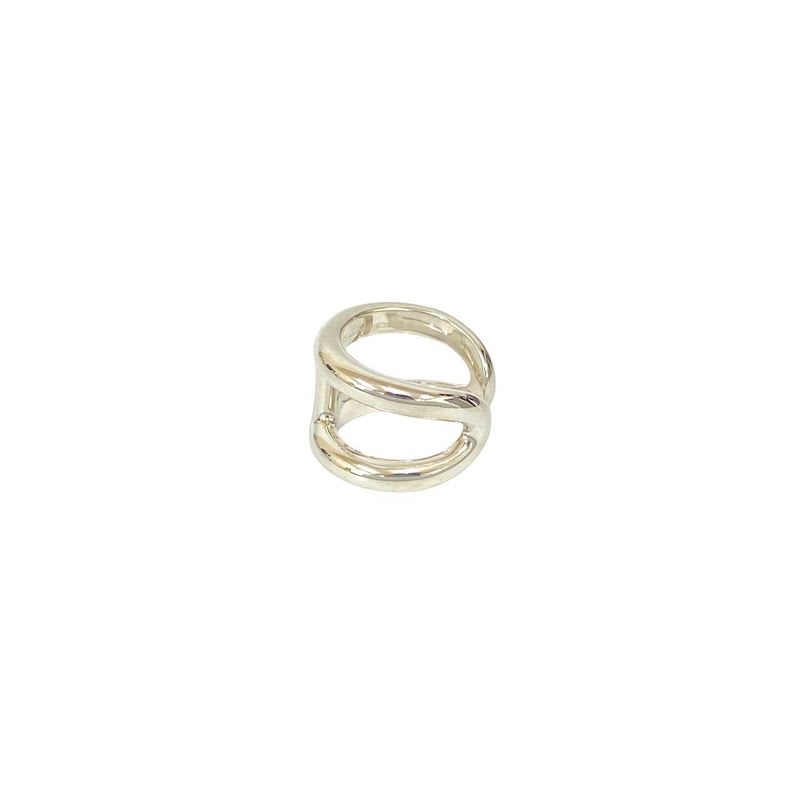 Hermes Osmose GM Silver 925 Ring No 17 Accessories