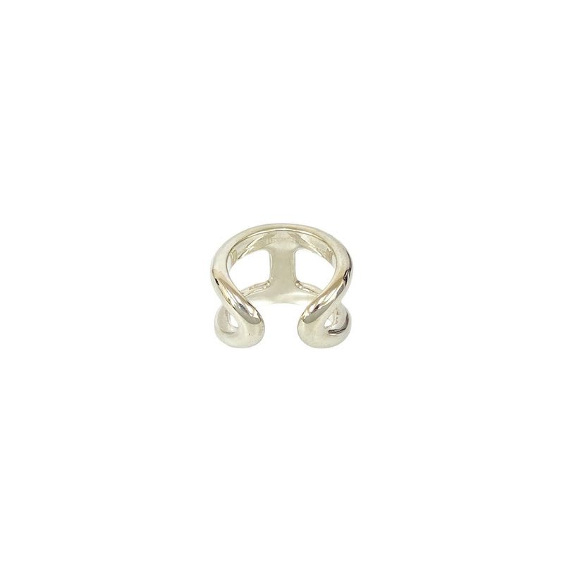 Hermes Osmose GM Silver 925 Ring No 17 Accessories