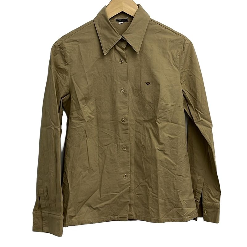 Bottega Veneta Long Sleeve Shirt Size 46 S Men's - Light Brown