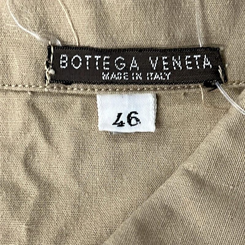 Bottega Veneta Long Sleeve Shirt Size 46 S Men's - Light Brown