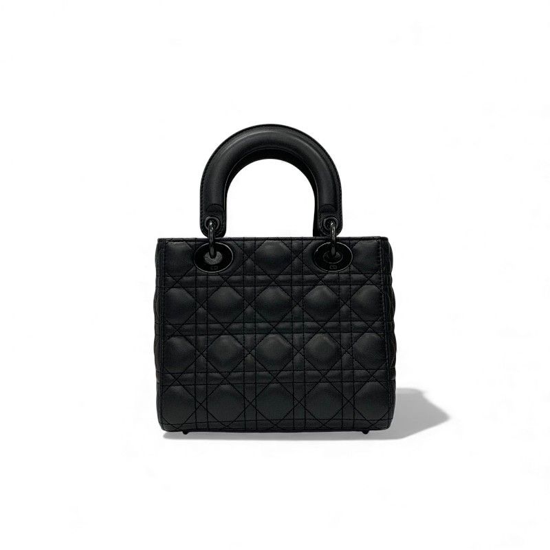 Christian DIOR Bag Shoulder Bag Black Lady Dior My Abcdior Small Cannage Ultra