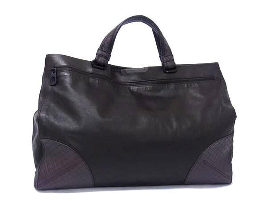 Bottega Veneta Handbag Intrecciato Scolpito - Dark Brown Leather