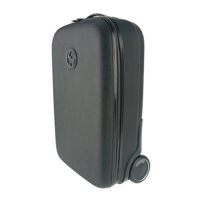 Gucci Carry Case Interlocking G Trolley 189755 Black PVC Leather Unisex Carry