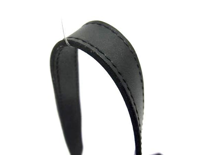 Christian DIOR Shoulder Bag Crossbody Bag - Black Leather Women Gold Hardware