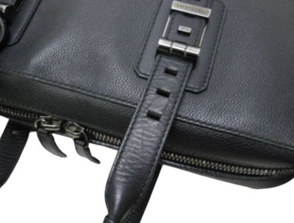 Bvlgari Bulgari Briefcase Bvlgari Bvckle Business Bag 281993 Black Leather Men