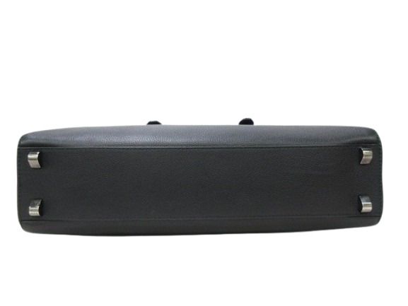 Bvlgari Bulgari Briefcase Bvlgari Bvckle Business Bag 281993 Black Leather Men