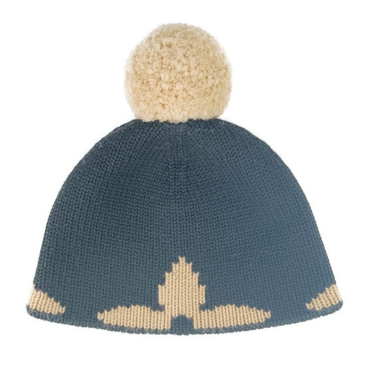 Louis Vuitton Cap Bonnet Morning Lamb Beanie M70840 Black Beige 100% Wool