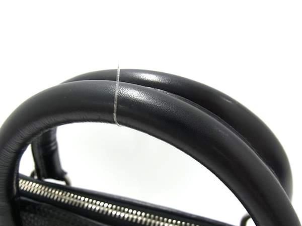 Celine Business Bag Macadam Briefcase - Black Leather Men's Vintage M09 Silver