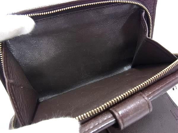 Bottega Veneta Wallet Intrecciato Bifold Wallet 121060 Brown Leather Unisex