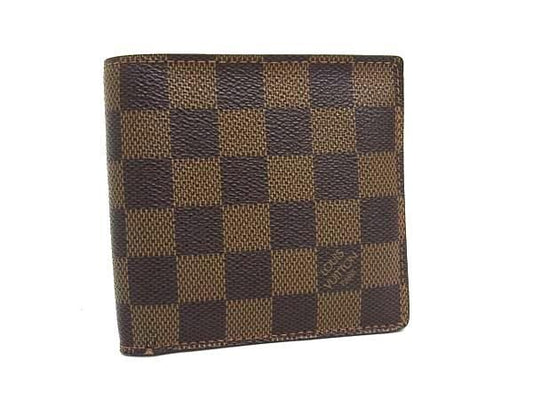 Louis Vuitton Damier Porte Vieux Carte Cles Di Monet N61665 Ebne PVC Leather