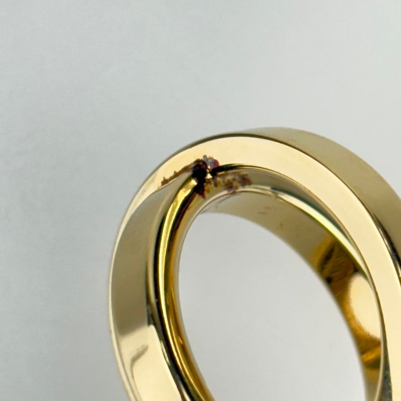 Hermes Scarf Ring Cosmos - Gold Metal Ladies