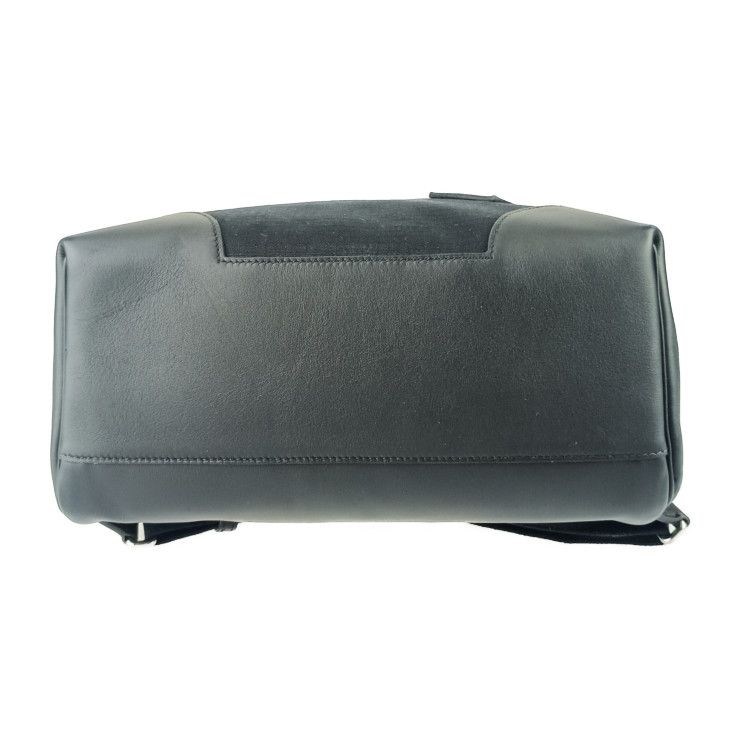 Hermes Backpack Sac A Dos All Back - Black Silver Hardware Toile Bivouac