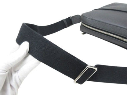 Louis Vuitton Messenger Bag Anton Messenger MM M33429 Ardoise Taiga Men's