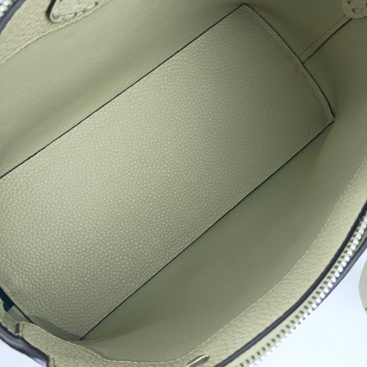 Fendi Handbag By The Way Selleria Medium 8bl155 Asu2f1gmk Sage Green Silver