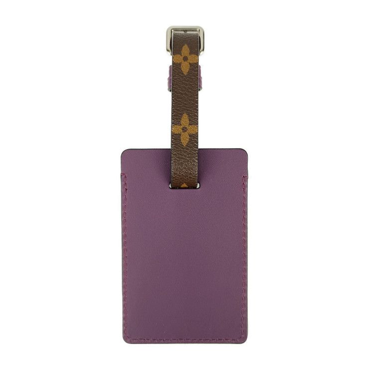 Louis Vuitton Name Tag Porte A Dos Les Ketches - Brown Purple Monogram Canvas