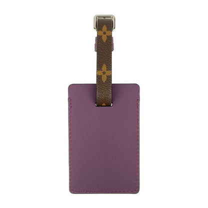 Louis Vuitton Name Tag Porte A Dos Les Ketches - Brown Purple Monogram Canvas