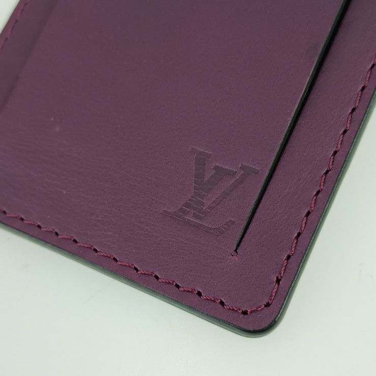 Louis Vuitton Name Tag Porte A Dos Les Ketches - Brown Purple Monogram Canvas