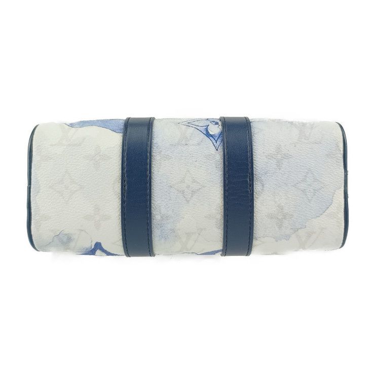Louis Vuitton Handbag Water Color Monogram Keepall XS M45761 Blue White Silver