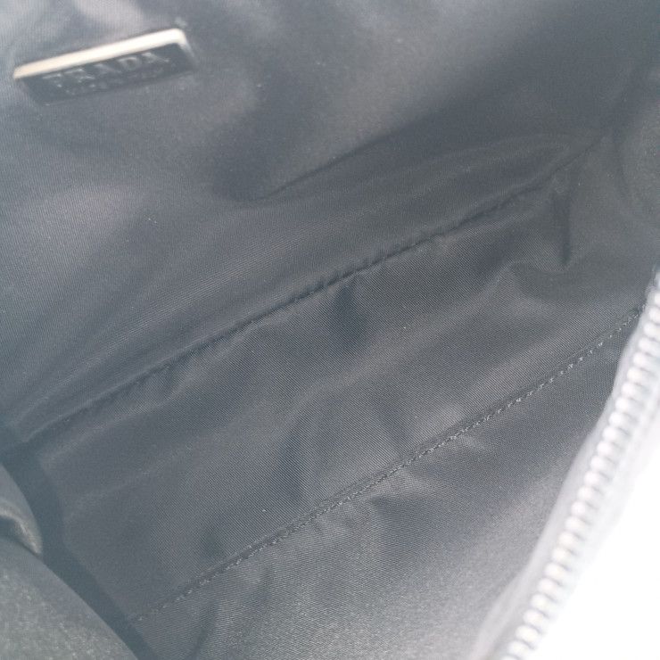 Prada Handbag Tessuto Sport Mv515 Black Nylon Ladies Mini Bag Accessory Pouch