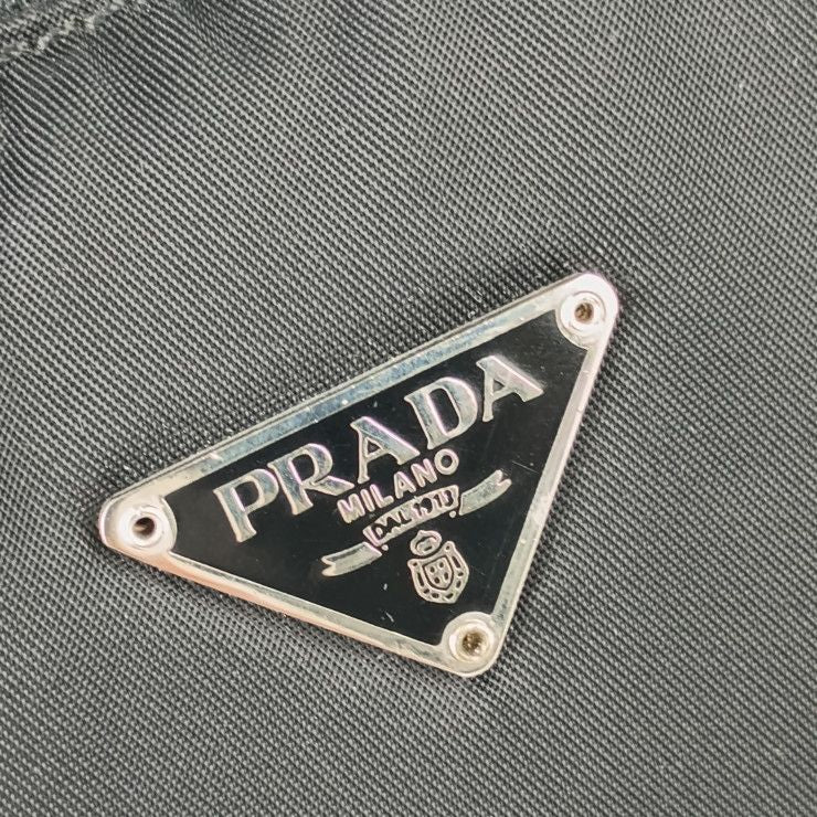 Prada Handbag Tessuto Sport Mv515 Black Nylon Ladies Mini Bag Accessory Pouch