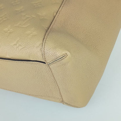 Louis Vuitton Shoulder Bag Monogram Empreinte Bagatelle M50075 Dune Gold
