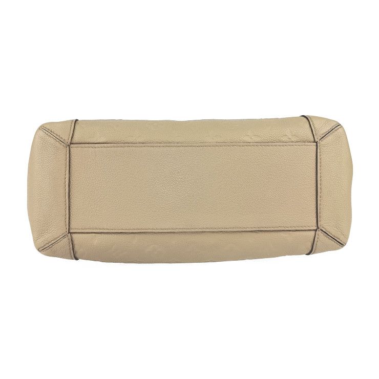 Louis Vuitton Shoulder Bag Monogram Empreinte Bagatelle M50075 Dune Gold