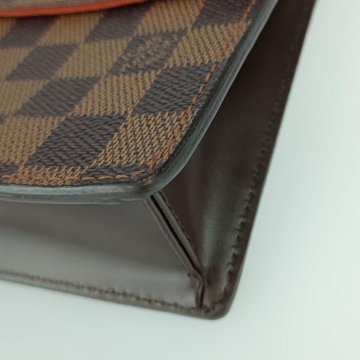 Louis Vuitton Shoulder Bag Portobello N45271 Ebne Damier Canvas Leather Unisex