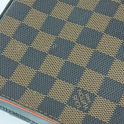 Louis Vuitton Shoulder Bag Portobello N45271 Ebne Damier Canvas Leather Unisex