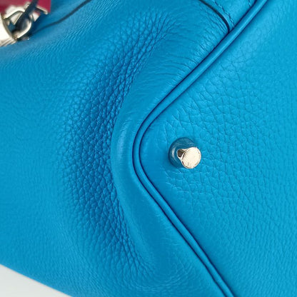 Hermes Handbag Picotin Lock PM Eclat - Blue Frida Rose Mexico Silver Hardware