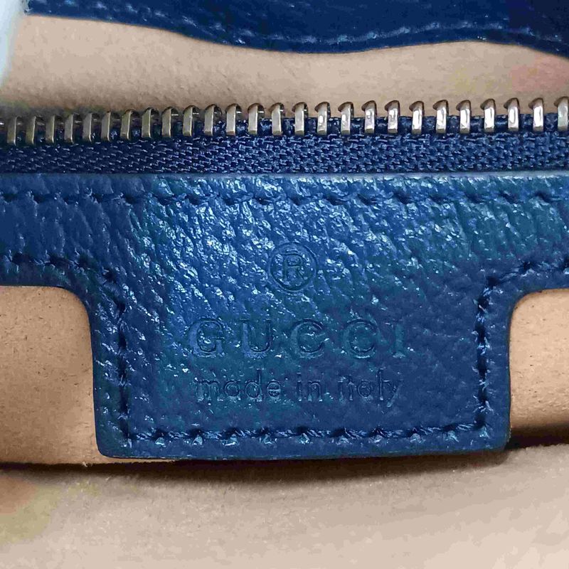 Gucci Tote Bag Diana Medium 678842 U3zdt Royal Blue Leather Women's 2WAY