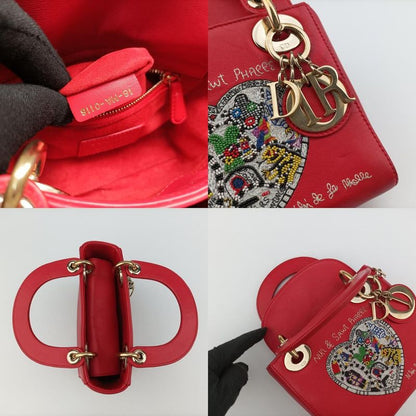 Christian Diorchristian Diorniki De Saint Phalle Lady Dior Red And Multicolor