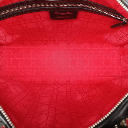 Christian Diorchristian Dior Lady Dior Black Lambskin 18-ma-0135