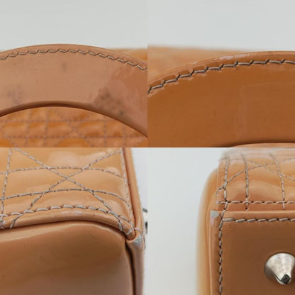 Christian Diorchristian Dior Lady Dior Yellow Patent 16-bo-0112 B