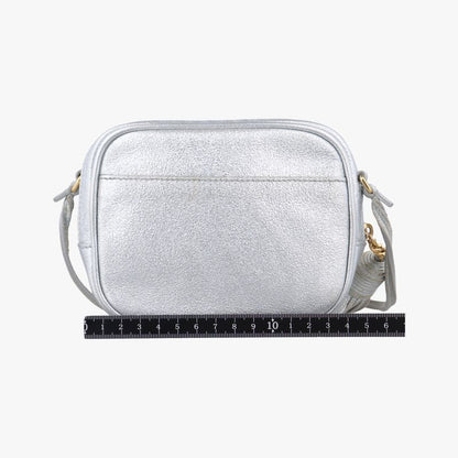 Yves Saint Laurent Yves Saint Laurent Blogger Bag Silver Leather 425317