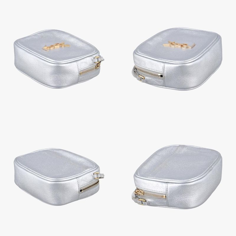 Yves Saint Laurent Yves Saint Laurent Blogger Bag Silver Leather 425317