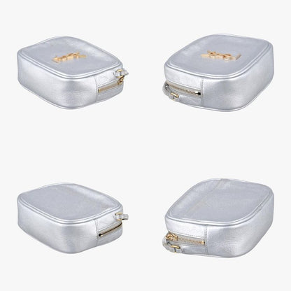 Yves Saint Laurent Yves Saint Laurent Blogger Bag Silver Leather 425317