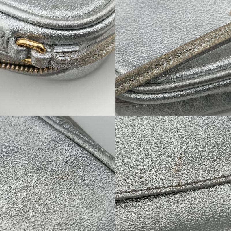 Yves Saint Laurent Yves Saint Laurent Blogger Bag Silver Leather 425317